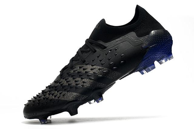 Chuteira Campo Adidas Predator Freak .1 Black/Blue - Low - Loja da Seven Oficial