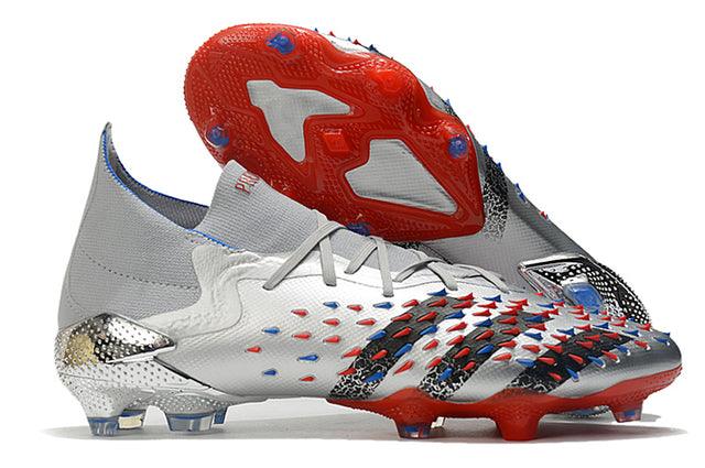 Chuteira Campo Adidas Predator Freak.1 FG Gray - Cano Alto - Loja da Seven Oficial