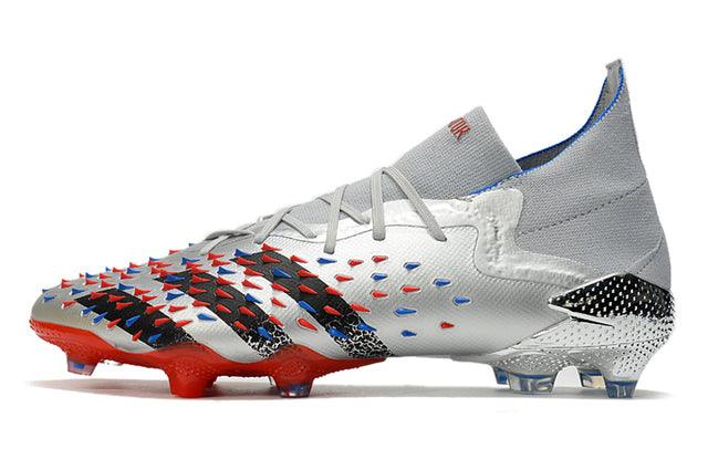 Chuteira Campo Adidas Predator Freak.1 FG Gray - Cano Alto - Loja da Seven Oficial