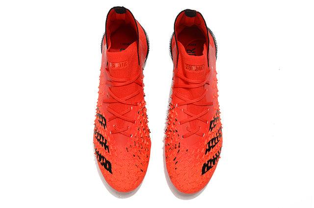 Chuteira Campo Adidas Predator Freak .1 FG Red - Cano Alto - Loja da Seven Oficial