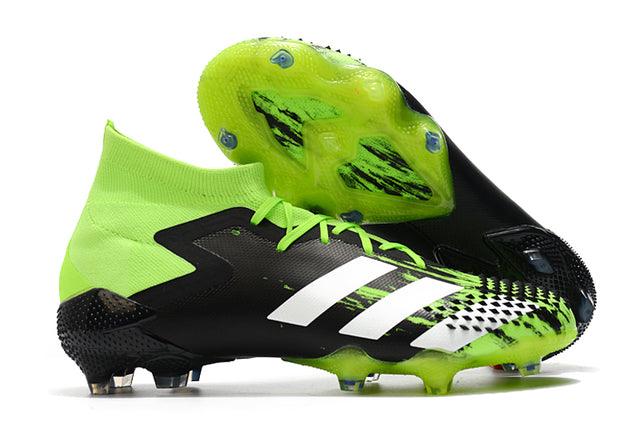 Chuteira Campo Adidas Predator Mutator .1 FG Black/Green - Cano Alto - Loja da Seven Oficial