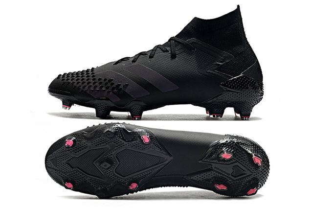 Chuteira Campo Adidas Predator Mutator .1 FG Black/Pink - Cano Alto - Loja da Seven Oficial