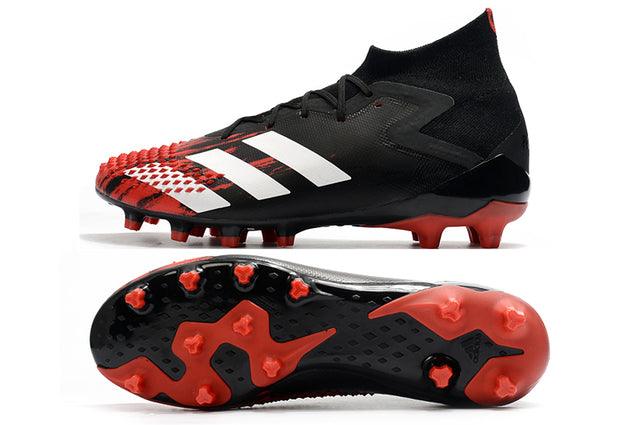 Chuteira Campo Adidas Predator Mutator .1 FG Black/Red - Cano Alto - Loja da Seven Oficial