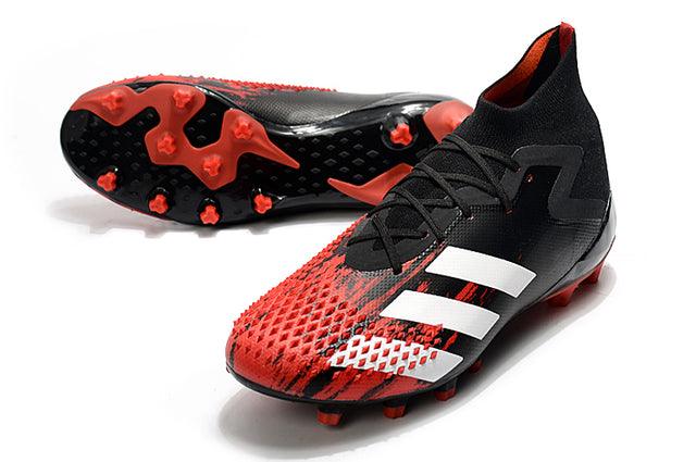 Chuteira Campo Adidas Predator Mutator .1 FG Black/Red - Cano Alto - Loja da Seven Oficial