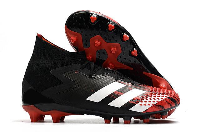 Chuteira Campo Adidas Predator Mutator .1 FG Black/Red - Cano Alto - Loja da Seven Oficial