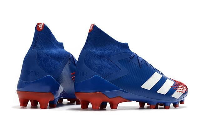 Chuteira Campo Adidas Predator Mutator .1 FG Blue/Red - Cano Alto - Loja da Seven Oficial