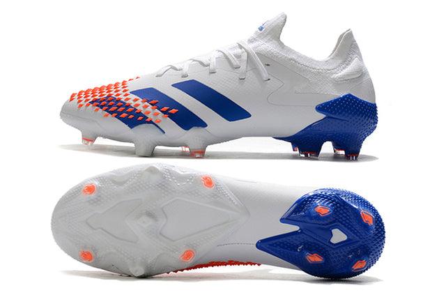 Chuteira Campo Adidas Predator Mutator .1 FG white/Blue - Cano Alto - Loja da Seven Oficial