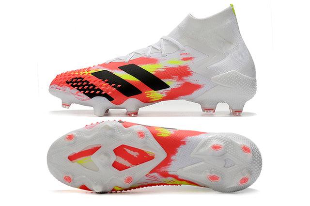 Chuteira Campo Adidas Predator Mutator .1 FG White/Red - Cano Alto - Loja da Seven Oficial