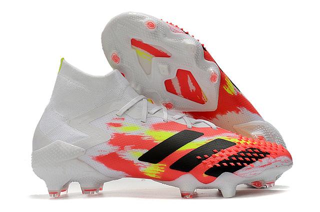 Chuteira Campo Adidas Predator Mutator .1 FG White/Red - Cano Alto - Loja da Seven Oficial