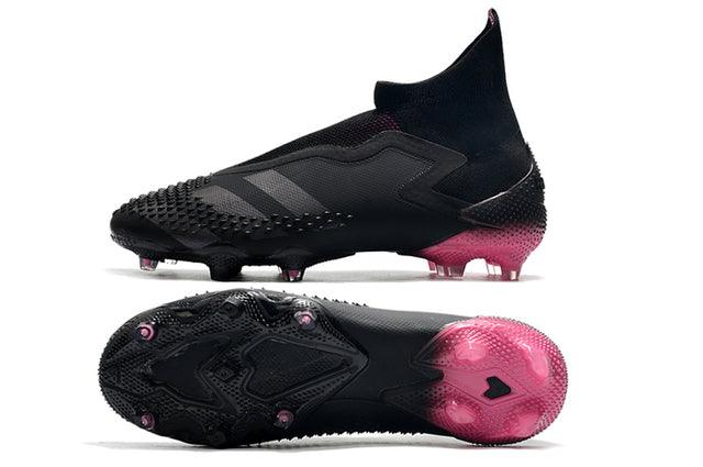 Chuteira Campo Adidas Predator Mutator + FG Black/Pink - Cano Alto - Loja da Seven Oficial