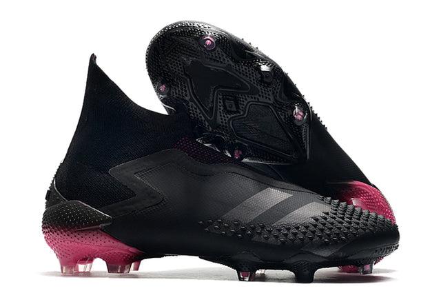 Chuteira Campo Adidas Predator Mutator + FG Black/Pink - Cano Alto - Loja da Seven Oficial