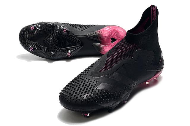 Chuteira Campo Adidas Predator Mutator + FG Black/Pink - Cano Alto - Loja da Seven Oficial