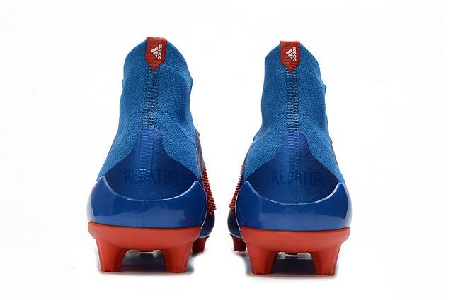 Chuteira Campo Adidas Predator Mutator + FG Blue - Cano Alto - Loja da Seven Oficial