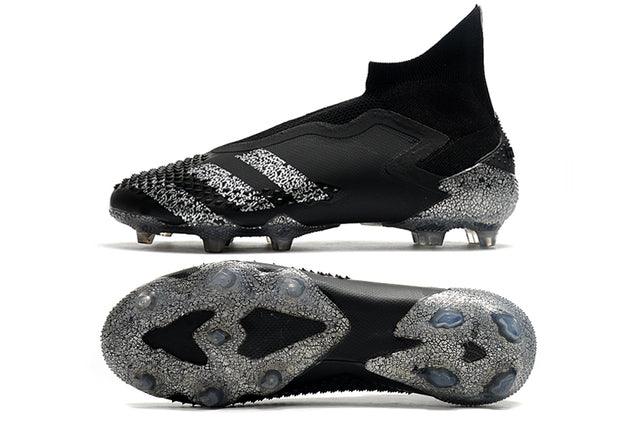 Chuteira Campo Adidas Predator Mutator + FG Navy Black - Cano Alto - Loja da Seven Oficial