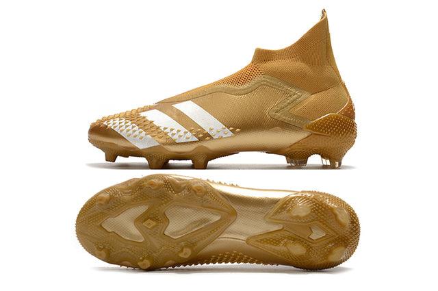 Chuteira Campo Adidas Predator Mutator FG + Orange - Cano Alto - Loja da Seven Oficial