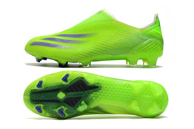 Chuteira Campo Adidas X Ghosted FG Verde - Loja da Seven Oficial