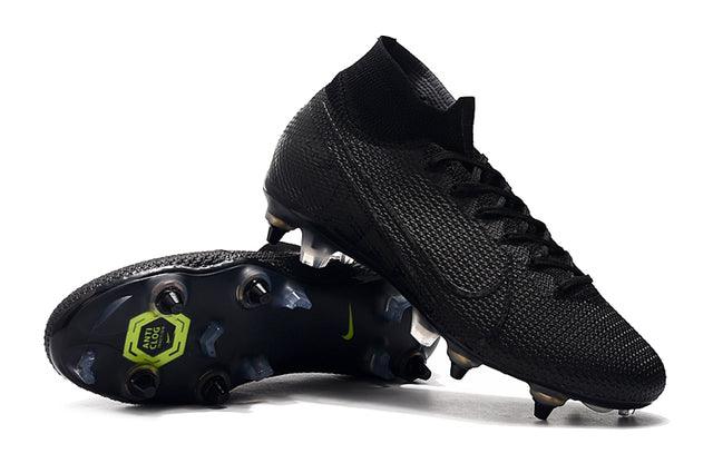 Chuteira Campo Nike Mercurial Superfly 7 Elite SG-PRO Anti Clog All Black - Cano Alto - Loja da Seven Oficial