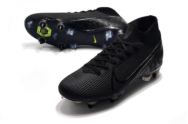 Chuteira Campo Nike Mercurial Superfly 7 Elite SG-PRO Anti Clog All Black - Cano Alto - Loja da Seven Oficial