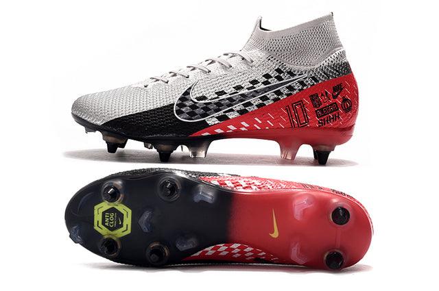 Chuteira Campo Nike Mercurial Superfly 7 Elite SG-PRO Anti Clog Com Chave - Cano Alto - Loja da Seven Oficial