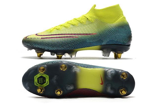 Chuteira Campo Nike Mercurial Superfly 7 Elite SG-PRO Anti Clog Green - Cano Alto - Loja da Seven Oficial