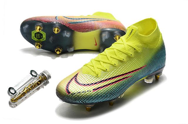 Chuteira Campo Nike Mercurial Superfly 7 Elite SG-PRO Anti Clog Green - Cano Alto - Loja da Seven Oficial