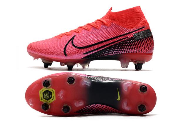 Chuteira Campo Nike Mercurial Superfly 7 Elite SG-PRO Anti Clog Red Limited - Cano Alto - Loja da Seven Oficial