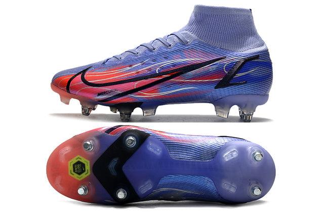 Chuteira Campo Nike Mercurial Superfly VIII Elite SG PRO Anti Clog Fire - Cano Alto - Loja da Seven Oficial