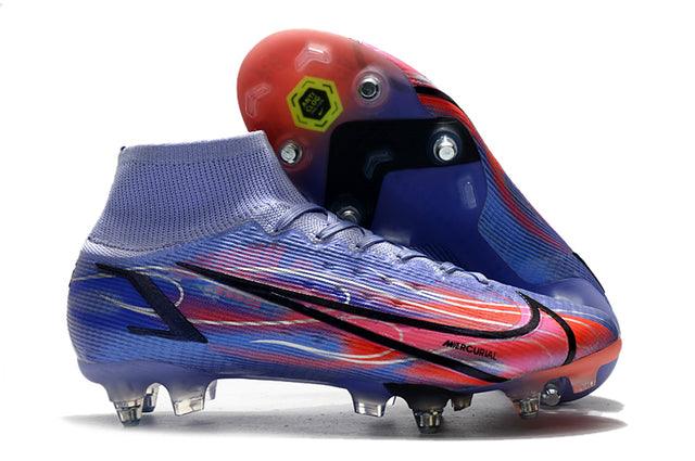 Chuteira Campo Nike Mercurial Superfly VIII Elite SG PRO Anti Clog Fire - Cano Alto - Loja da Seven Oficial