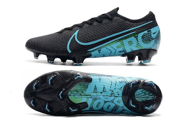 Chuteira Campo Nike Mercurial Vapor 13 Elite FG Azul e Preto - Low - Loja da Seven Oficial