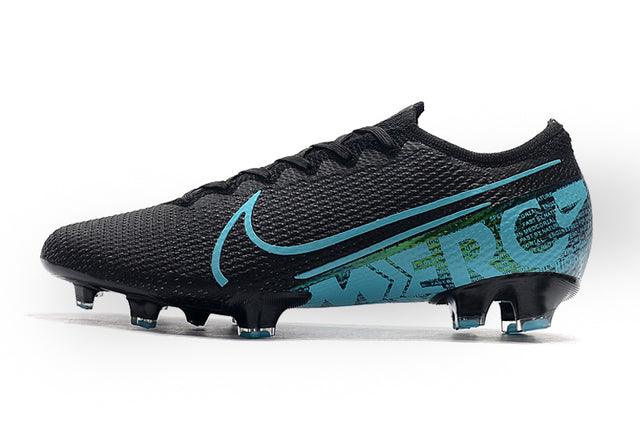 Chuteira Campo Nike Mercurial Vapor 13 Elite FG Azul e Preto - Low - Loja da Seven Oficial