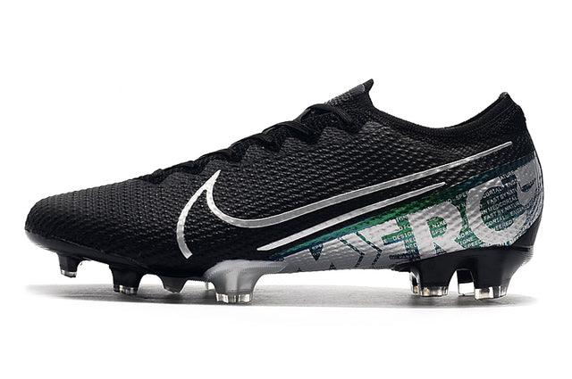 Chuteira Campo Nike Mercurial Vapor 13 Elite FG Black e Green - Low - Loja da Seven Oficial