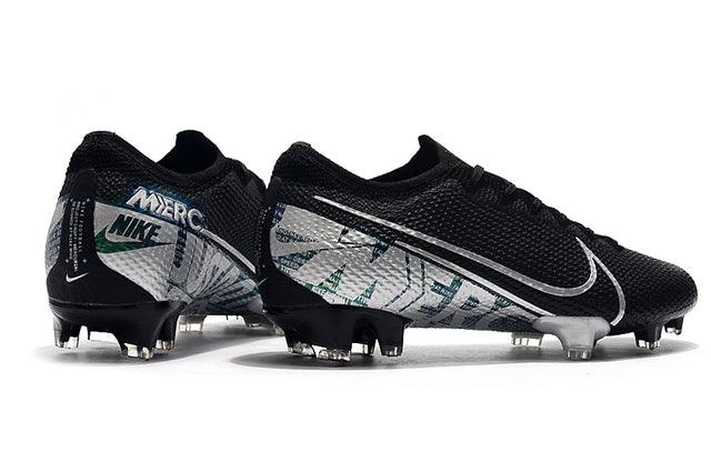 Chuteira Campo Nike Mercurial Vapor 13 Elite FG Black e Green - Low - Loja da Seven Oficial