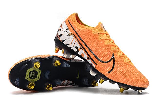 Chuteira Campo Nike Mercurial Vapor 13 Elite SG-PRO Anti Clog Orange - Low - Loja da Seven Oficial