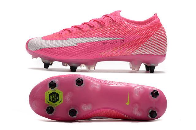 Chuteira Campo Nike Mercurial Vapor 13 Elite SG-PRO Anti Clog Rosa - Loja da Seven Oficial