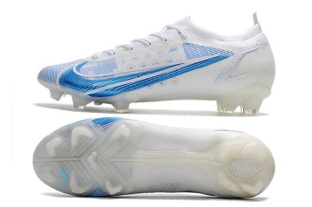 Chuteira Campo Nike Mercurial Vapor 14 Elite FG - Azul e Branco - Loja da Seven Oficial