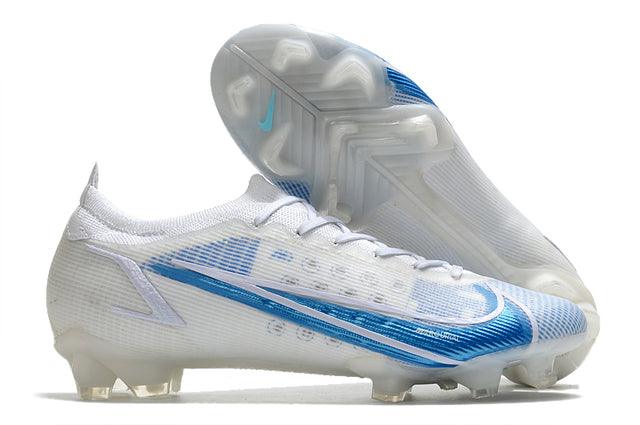 Chuteira Campo Nike Mercurial Vapor 14 Elite FG - Azul e Branco - Loja da Seven Oficial