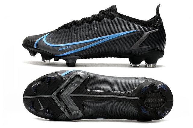 Chuteira Campo Nike Mercurial Vapor 14 Elite FG Black/Blue - Low - Loja da Seven Oficial