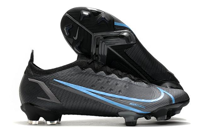 Chuteira Campo Nike Mercurial Vapor 14 Elite FG Black/Blue - Low - Loja da Seven Oficial