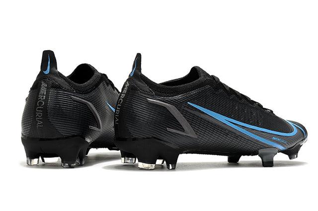 Chuteira Campo Nike Mercurial Vapor 14 Elite FG Black/Blue - Low - Loja da Seven Oficial