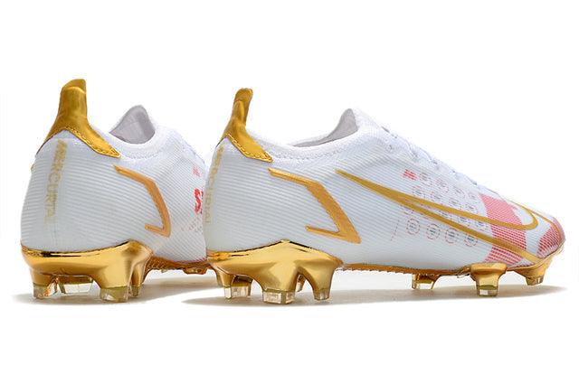 Chuteira Campo Nike Mercurial Vapor 14 Elite FG Branco/Rosa - Low - Loja da Seven Oficial