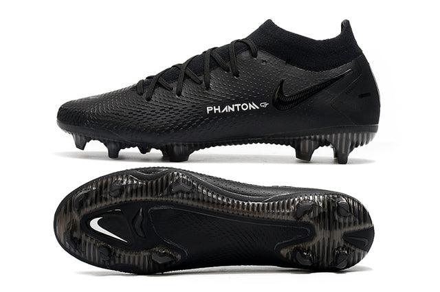 Chuteira Campo Nike Phantom GT Elite Dynamic Fit FG Black - Cano Alto - Loja da Seven Oficial