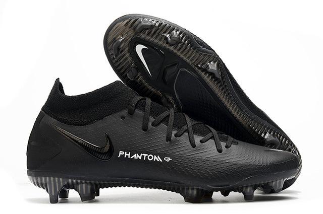 Chuteira Campo Nike Phantom GT Elite Dynamic Fit FG Black - Cano Alto - Loja da Seven Oficial