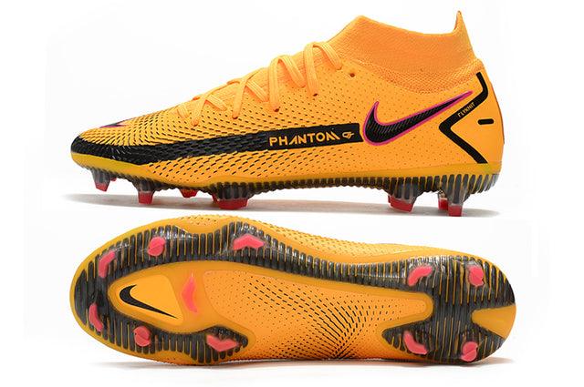 Chuteira Campo Nike Phantom GT Elite Dynamic Fit FG Orange - Cano Alto - Loja da Seven Oficial