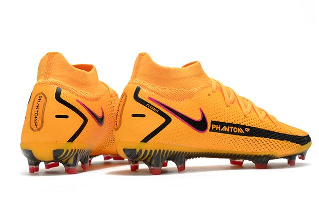 Chuteira Campo Nike Phantom GT Elite Dynamic Fit FG Orange - Cano Alto - Loja da Seven Oficial