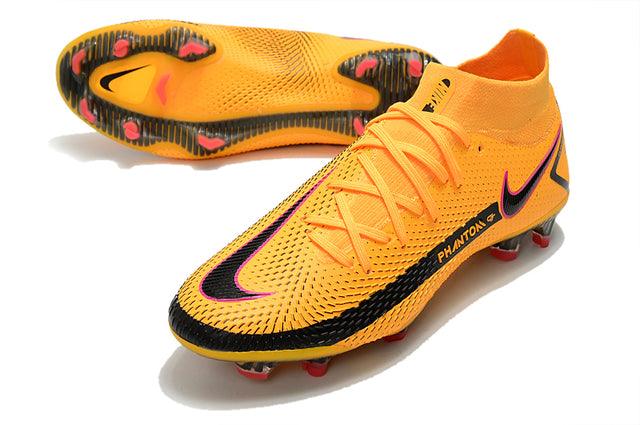 Chuteira Campo Nike Phantom GT Elite Dynamic Fit FG Orange - Cano Alto - Loja da Seven Oficial