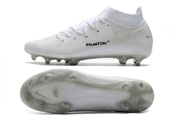 Chuteira Campo Nike Phantom GT Elite Dynamic Fit FG White - Cano Alto - Loja da Seven Oficial