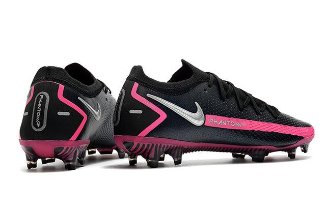 Chuteira Campo Nike Phantom GT Elite FG Black/Pink - Low - Loja da Seven Oficial