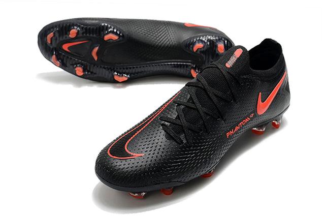 Chuteira Campo Nike Phantom GT Elite FG Black/Red - Low - Loja da Seven Oficial