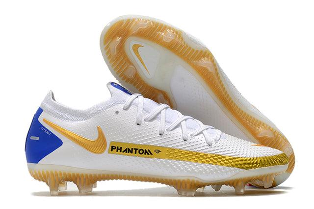 Chuteira Campo Nike Phantom GT Elite FG Gold - Low - Loja da Seven Oficial