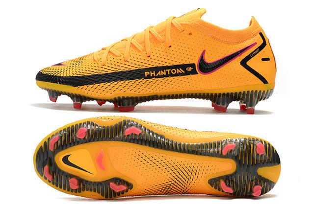 Chuteira Campo Nike Phantom GT Elite FG Orange - Low - Loja da Seven Oficial